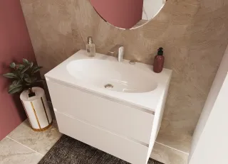 Раковина Эстет Malta luxe silk ФР-00014692 80см белый